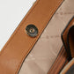 Michael Kors Tow Tone Signature Coated Canvas And Faux Leather Large Sofia Tote