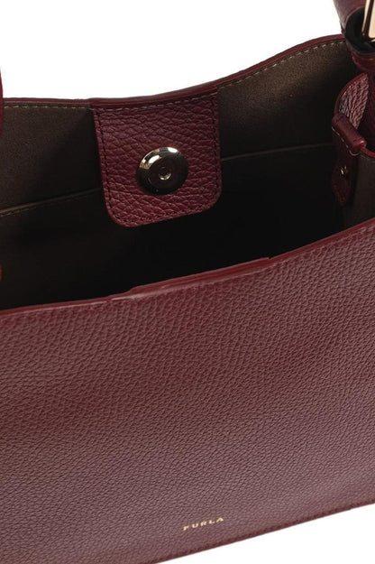 Furla Nuvola Logo Printed Mini Bucket Bag