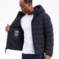 Men's Dressy Hooded Stretch Packable Jacket