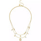 Signature Faux Stone Tea Rose Cultivated Pearl Layered Necklace