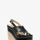 Nora Leather Wedge Sandal