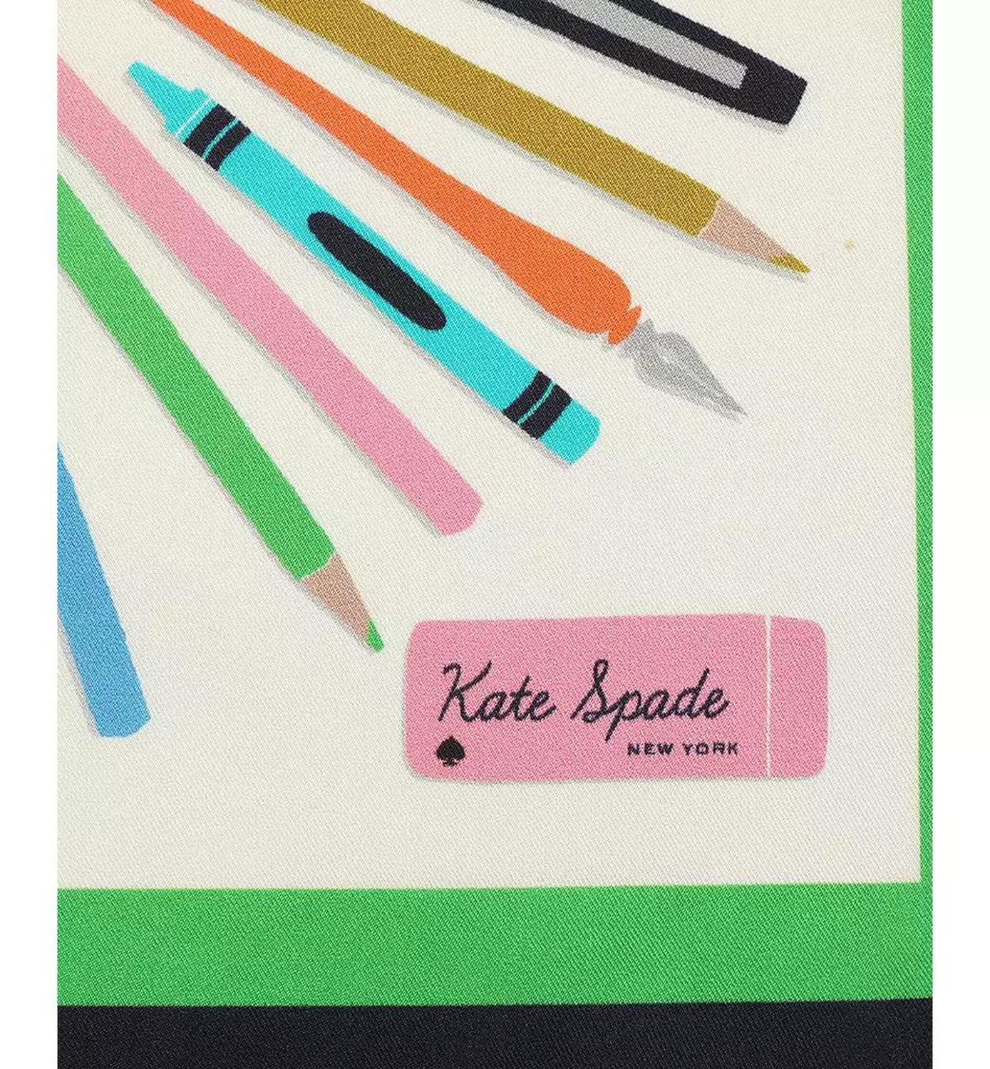 Art Supplies Silk Bandana Scarf