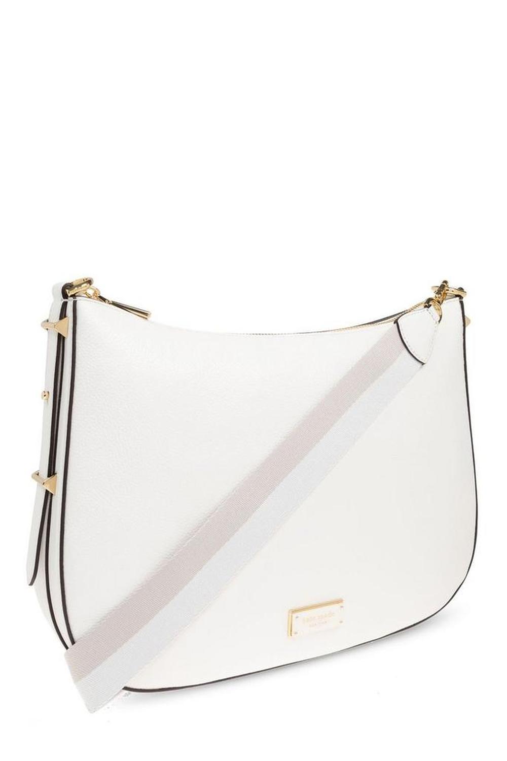 Kate Spade Logo-Plaque Top Zipped Shoulder Bag