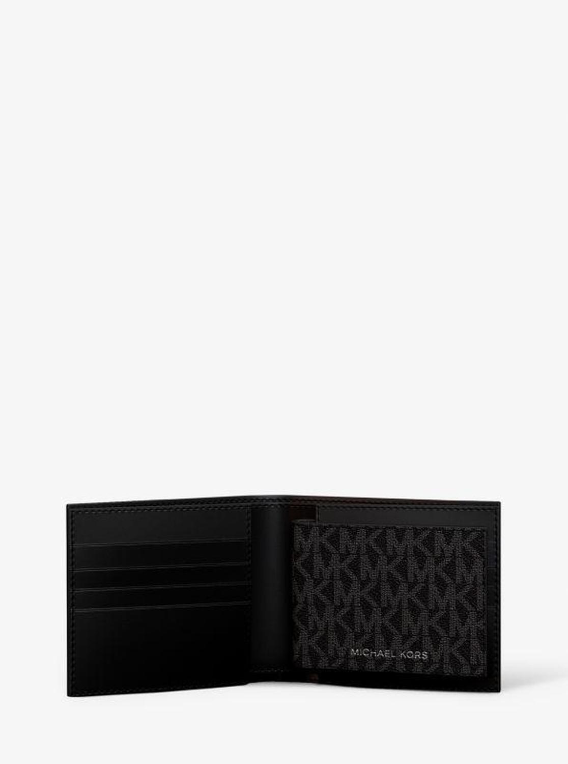 Cooper Signature Logo Billfold Wallet With Passcase