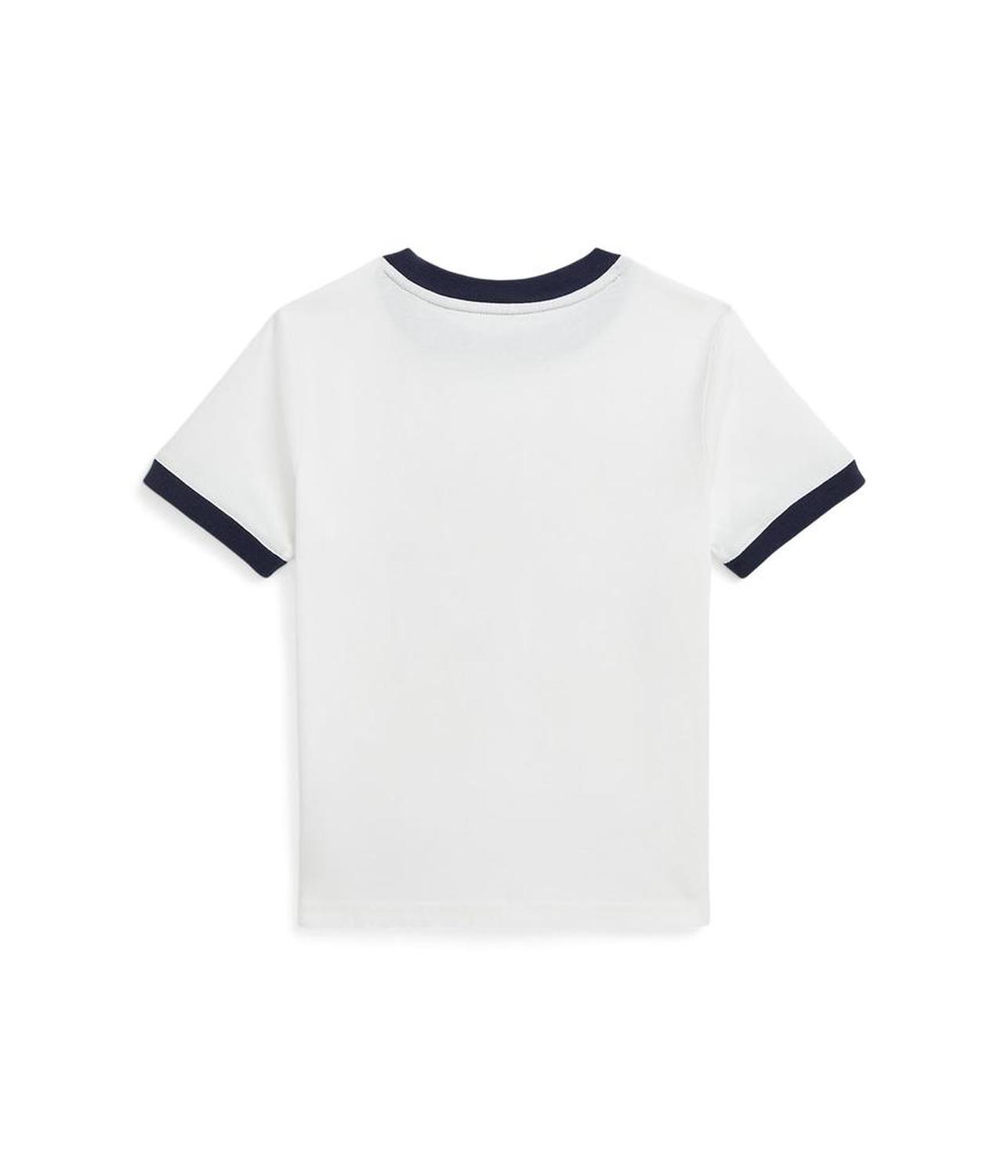Baseball-Logo Cotton Jersey Tee (Toddler/Little Kid)