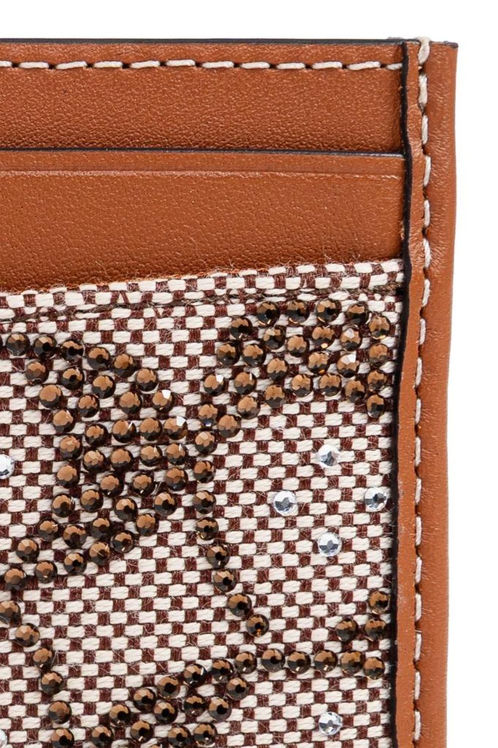 Coach Signature Jacquard Essential Card Case