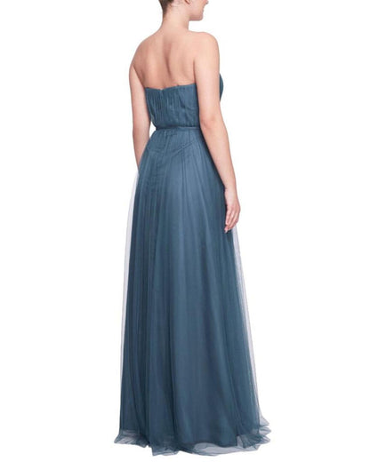 Marchesa Notte Imola Sleeve Long Gown