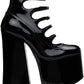Black 'The Patent Leather Kiki' Heels