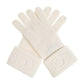 Coach Signature Embossed Knit Gloves