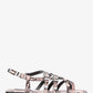 Darrington Snake Embossed Leather Sandal