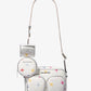 Jet Set Large Printed Signature Logo Crossbody Bag
