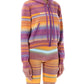 Marc Jacobs Striped Drawstring Hoodie