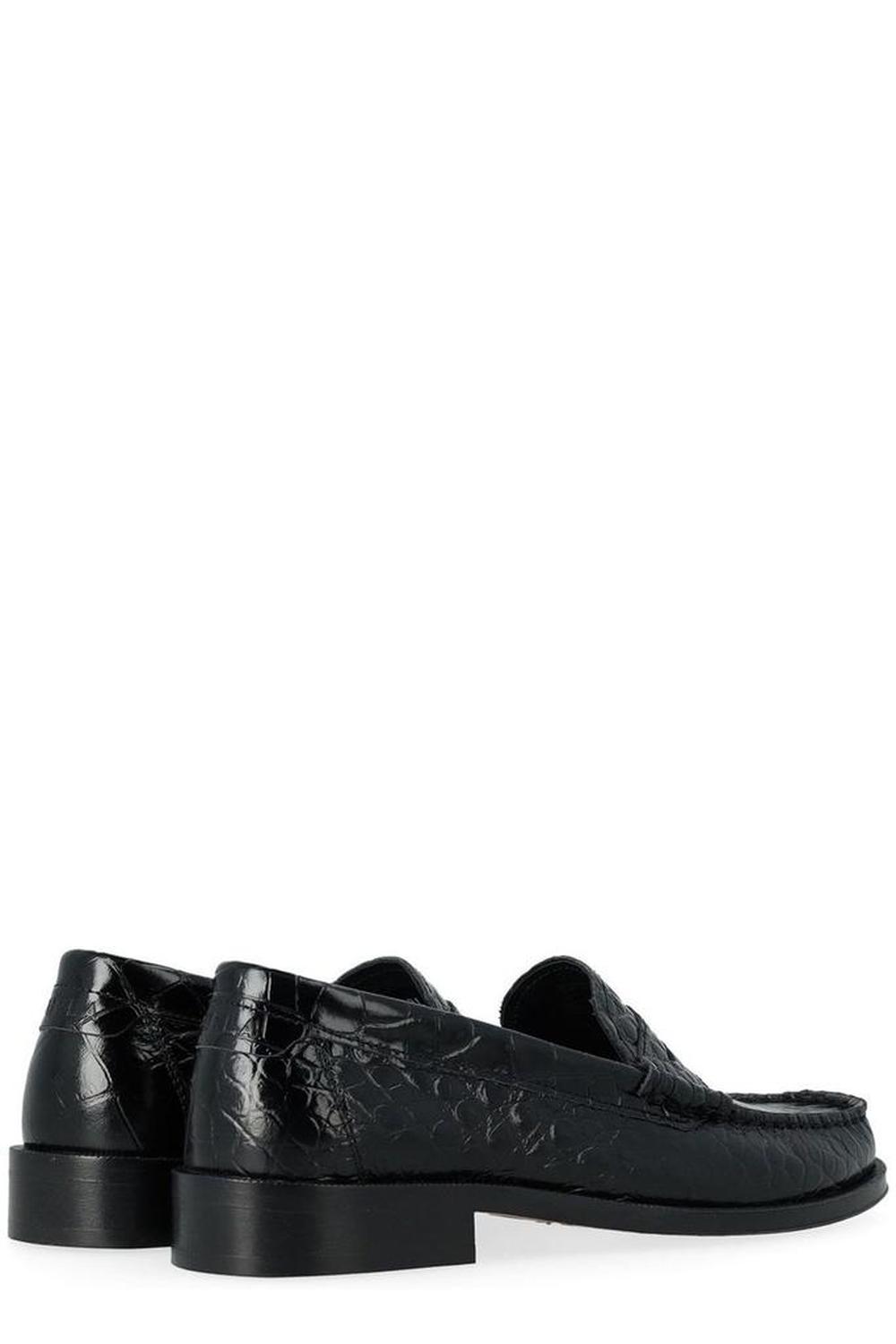 Furla Essential Embossed Loafers