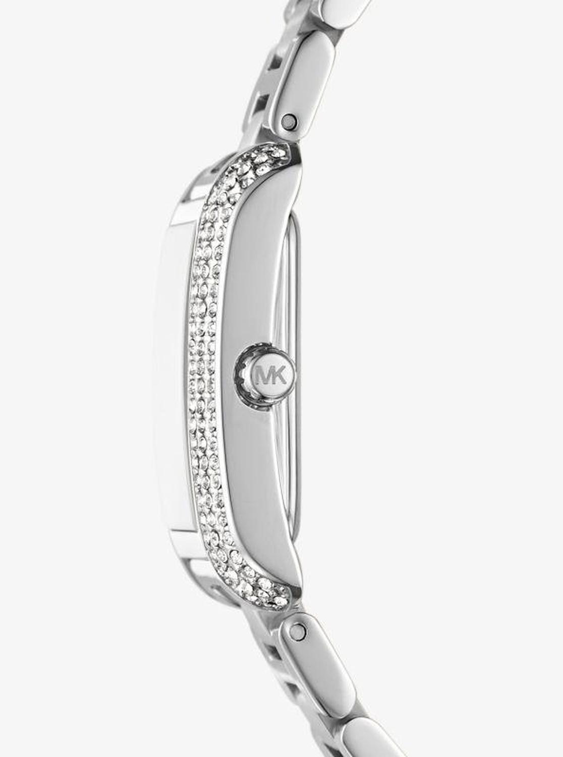 Petite Emery Silver-Tone Watch and Jewelry Gift Set