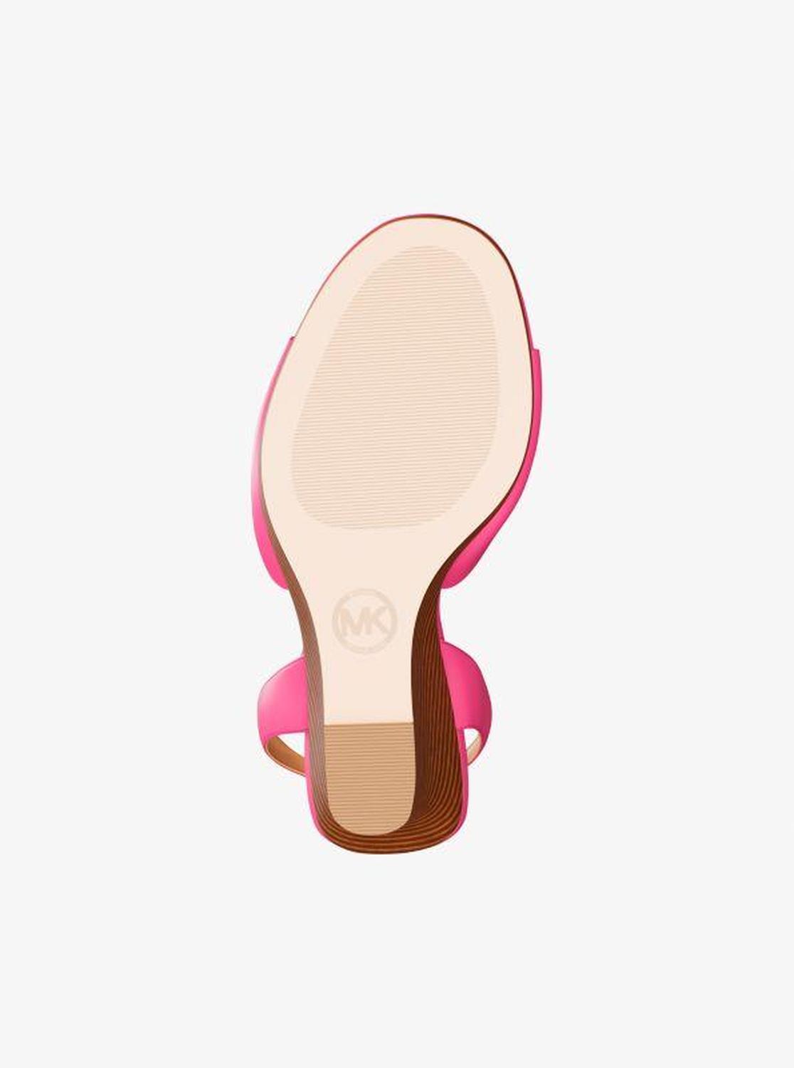 Carson Leather Wedge Sandal
