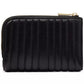 Deco Quilted Leather Compact Wallet