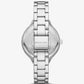 Aspyn Silver-Tone Pavé Watch