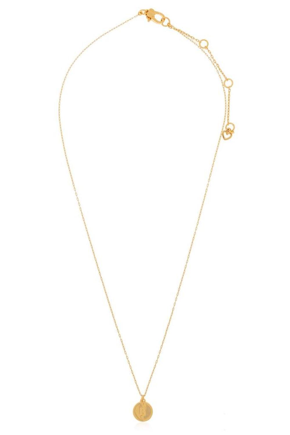 Kate Spade B Mini Pendant Necklace