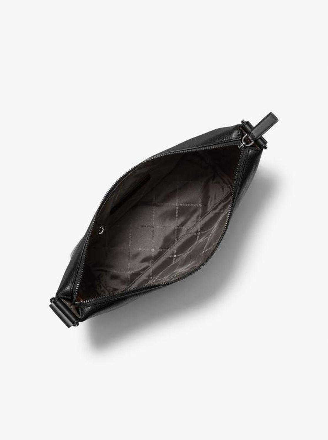 Cooper Pebbled Leather Crescent Bag