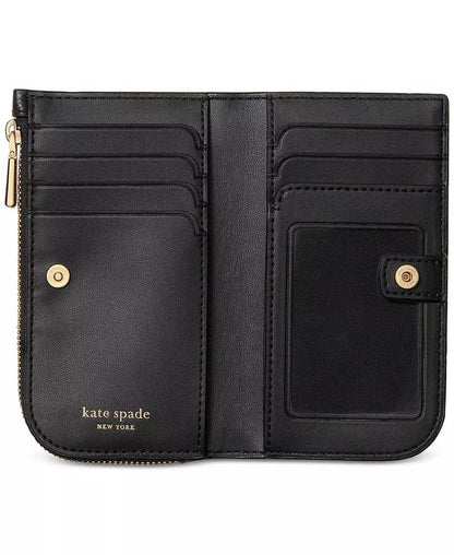 Devin Pebbled Leather Small Slim Bifold Wallet