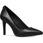 Dorothy Womens Leather Pointed Toe Dress Heels