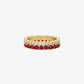 Two-Tone Double Pavé Ring