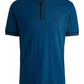 Men’s Cotton-Piqué Zip-Neck Polo