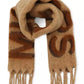 Shadow M Kors Logo Wrap Scarf