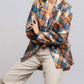 Alexey Jacket In Danube Plaid