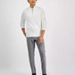 Men's Modern-Fit Mixed-Stitch 1/4-Zip Sweater