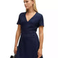 Women's V-Neck Business Dress