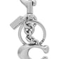 Coach Logo Plaque Keychain