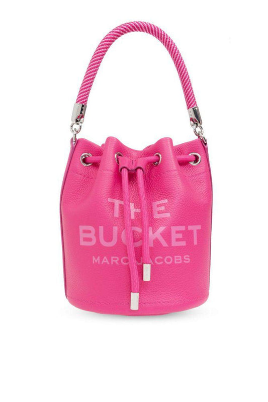 Marc Jacobs Logo Embossed Bucket Bag