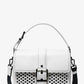 Colby Medium Grommeted Leather Messenger Bag
