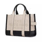 The Colorblock Leather Medium Tote