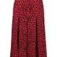 Gucci Leopard Silk-Blend Skirt