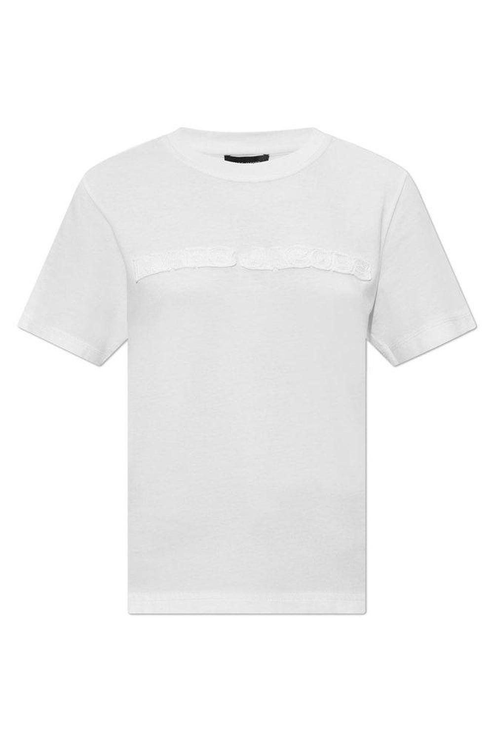 Marc Jacobs Logo Detailed Crewneck T-Shirt
