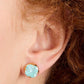 Pop Of Joy 10mm Spade Flower Studs