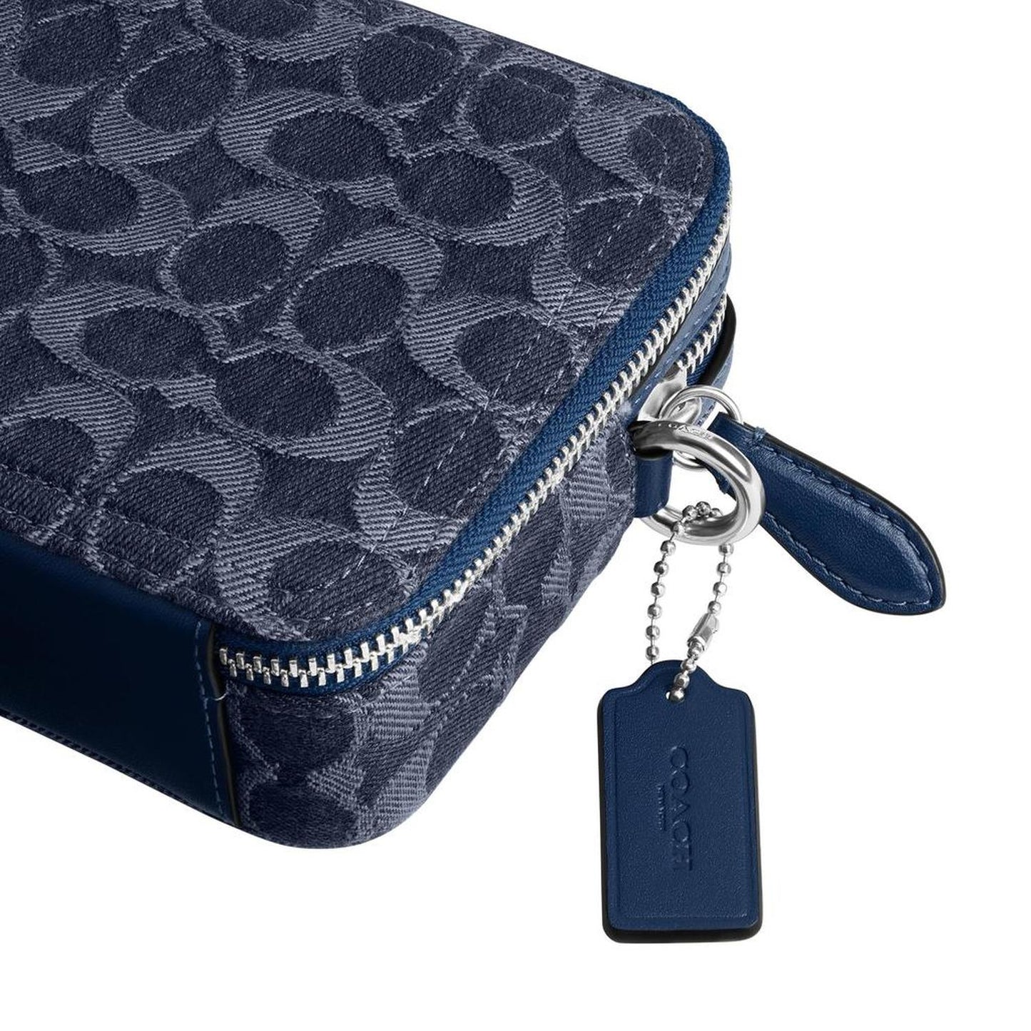 Charter Crossbody Bag 19 In Signature Denim