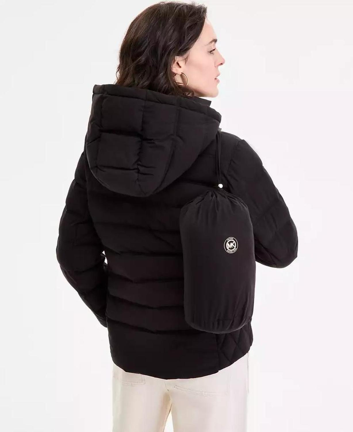 Women's Hooded Packable Puffer Coat, Exclusively at Macy's, P/XXS-XX