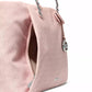 Georgia Logo Brown Zip Top Tote Bag