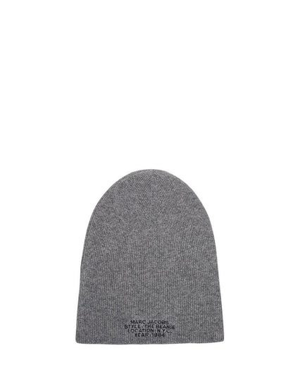 Marc Jacobs Logo Printed Beanie