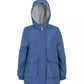 Toddler and Little Girls Fleece Lined Rain Jacket