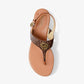Hannah Signature Logo T-Strap Sandal
