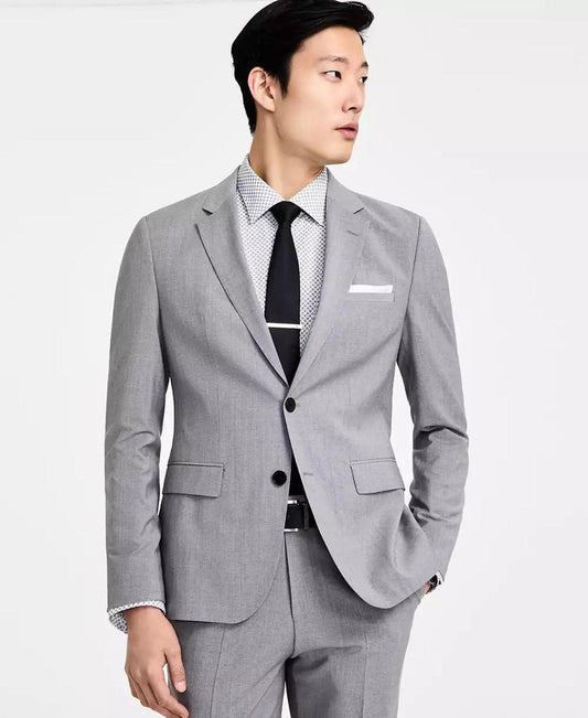 Men's Modern-Fit Wool Blend Suit Jacket