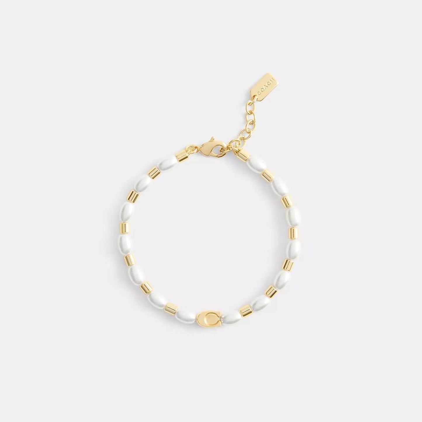 Pearls And Beads Linear Bracelet