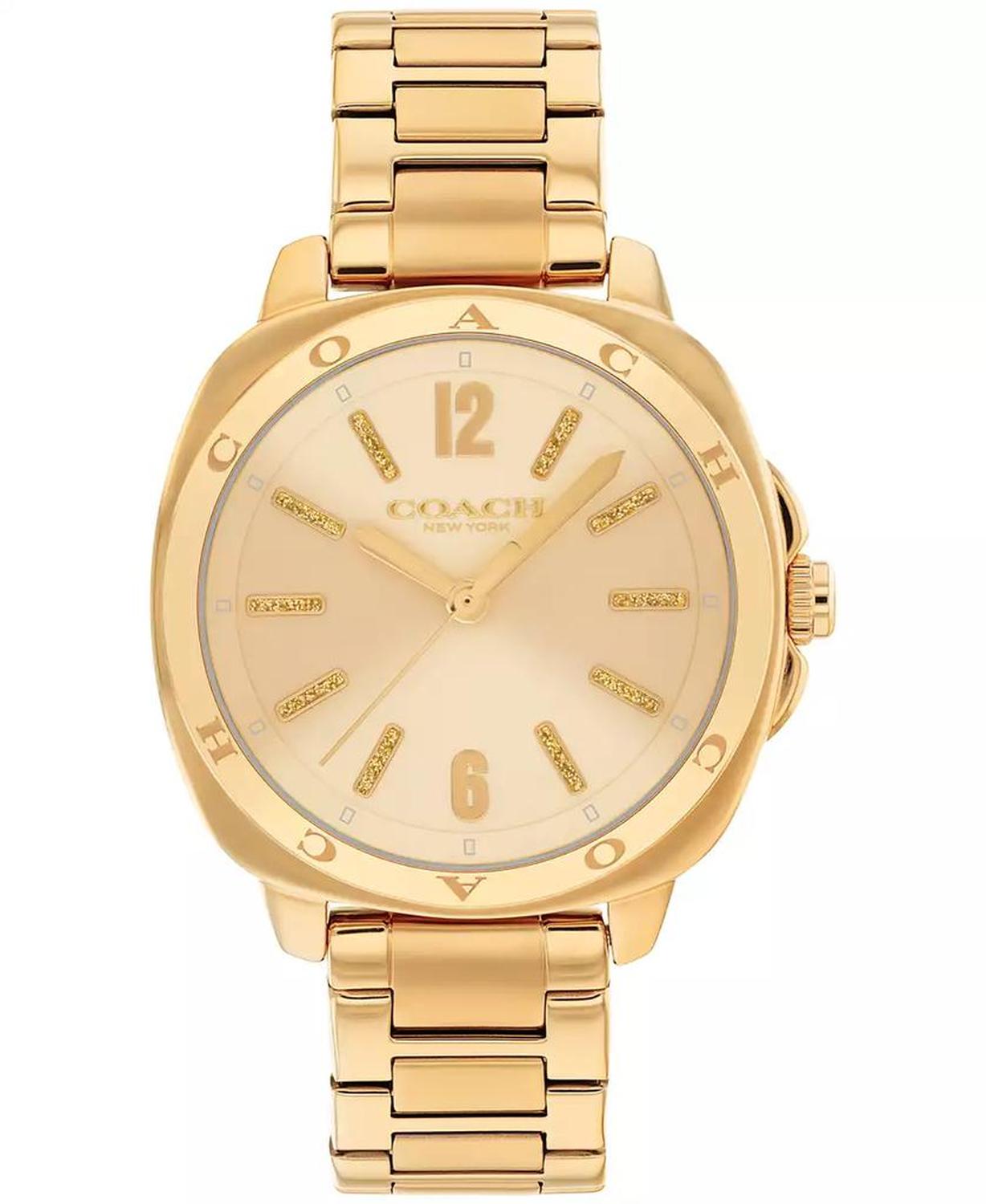 Women's Kitt Gold-Tone Stainless Steel Bracelet Watch, 34mm