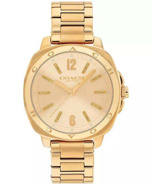 Women's Kitt Gold-Tone Stainless Steel Bracelet Watch, 34mm