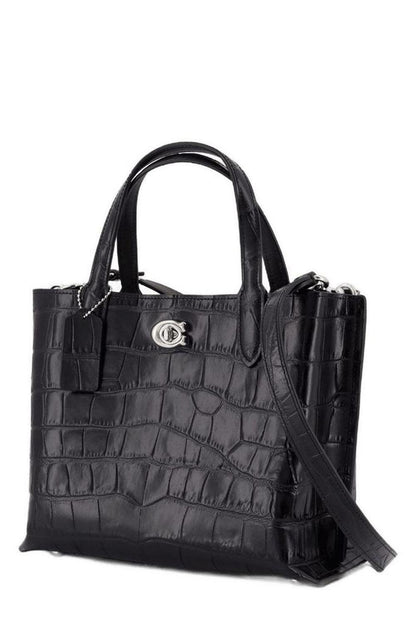 Coach Willow 24 Embossed Shoulder Bag