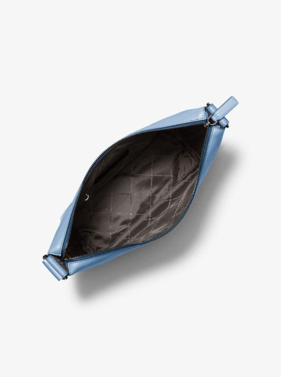 Cooper Pebbled Leather Crescent Bag